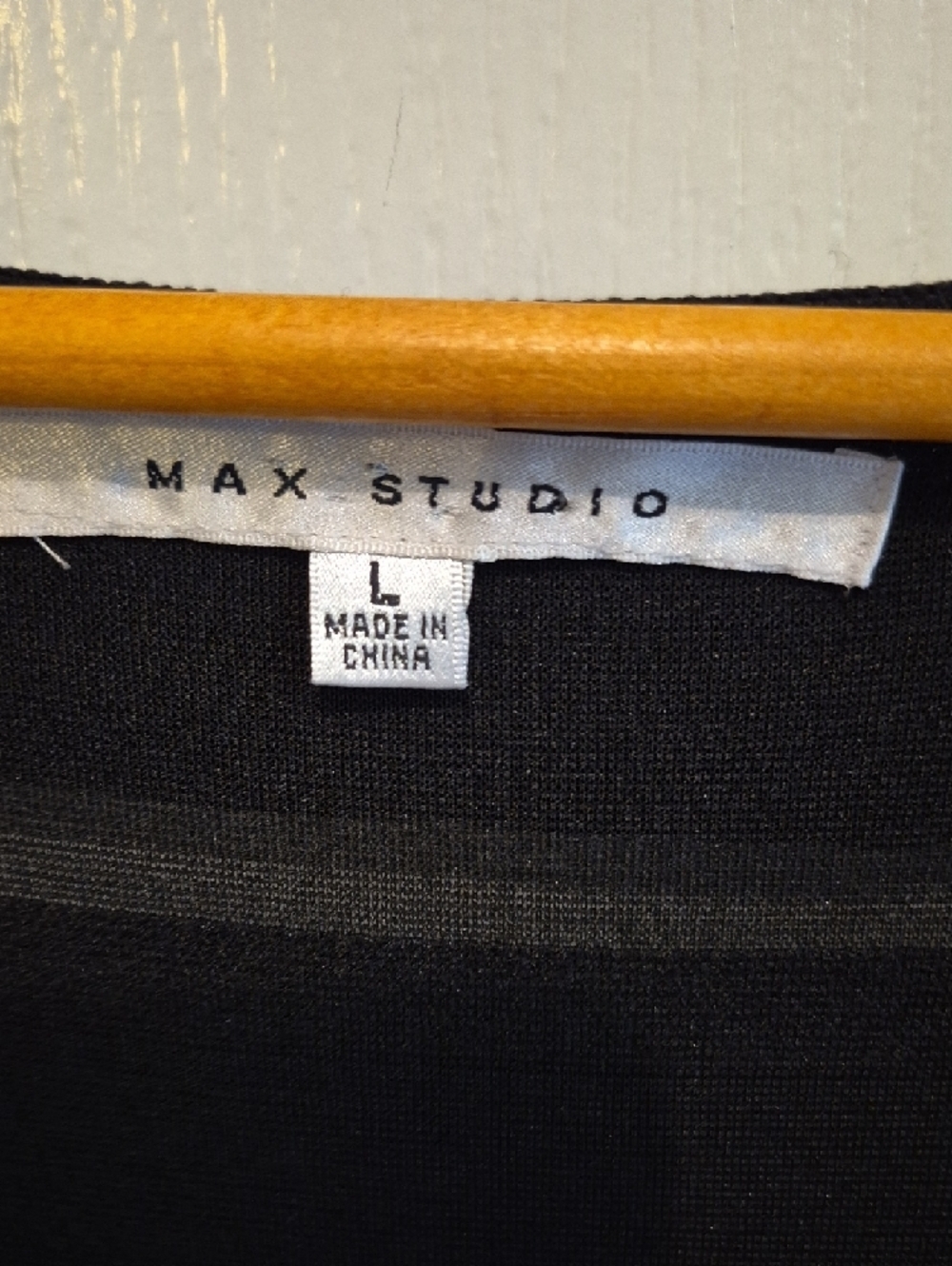 Max Studio Black Ruffle-Tier Scoop Neck Maxi Dress - Picture 3 of 9